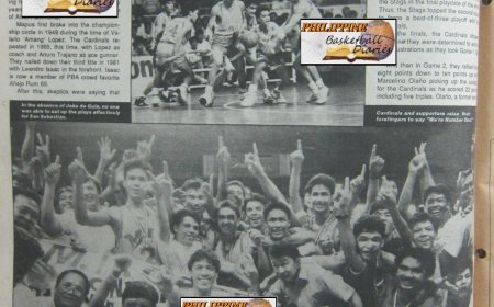 1990 NCAA Champion - Mapua