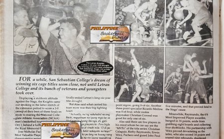 1998 NCAA Champion - Letran