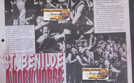 2000 NCAA Champion - St Benilde