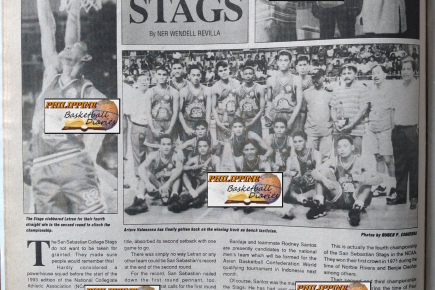 1993 NCAA Champion - San Sebastian