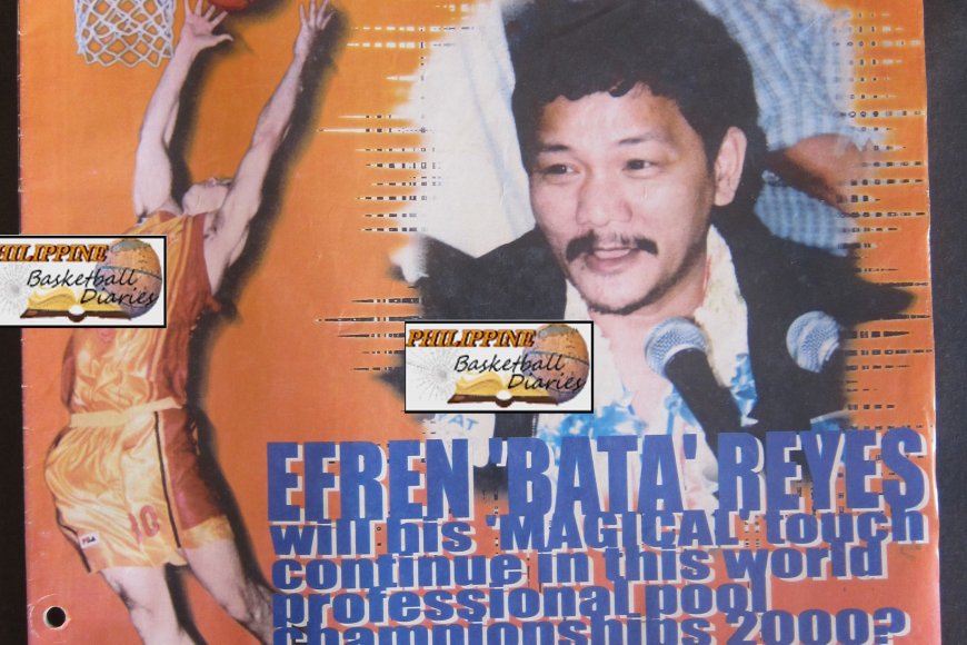 2000 EFREN 'BATA' REYES AT WORLD POOL CHAMPIONSHIP