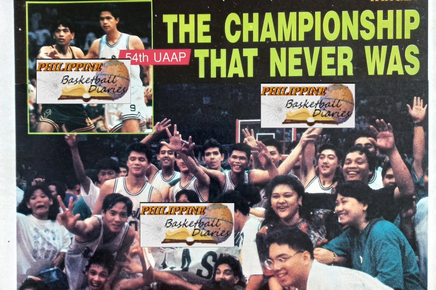 1991 UAAP Champion forfeit to FEU