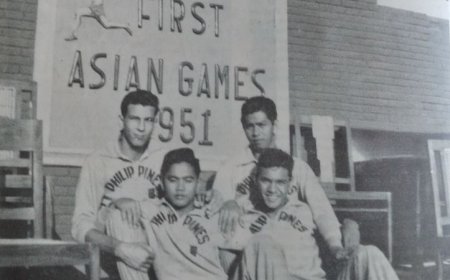 Philippines wins basketball crown in the initial staging of 1951 Asian Games.