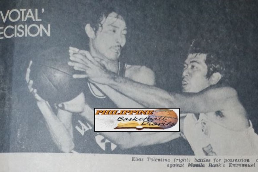 Pinoy Basketball Legend Tribute - Elias Tolentino