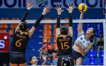 NU battles UP to open UAAP girls' volleyball tournament