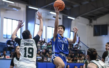 S87 Women's Basketball: Ateneo escapes La Salle, 65-62