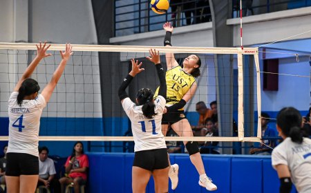 S87 Girls’ and Boys’ Volleyball: UST, FEU, La Salle, Adamson victorious in volleyball action