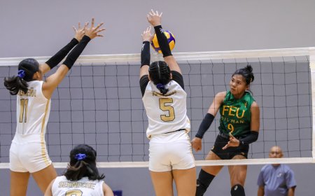 S87 Girls’ Volleyball: FEU downs NU in 4 to go 3-0