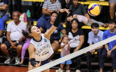 S87 Girls' Volleyball: Adamson, NU score bounce back wins