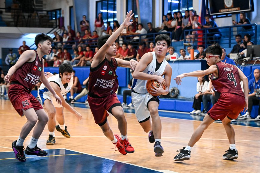 Ateneo manhandles UP in UAAP junior HS basketball