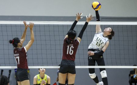 S87 Girls’ Volleyball: NU outlasts Adamson in finals rematch