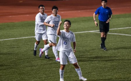 S87 Men’s Football: Ateneo romps past La Salle for share of lead
