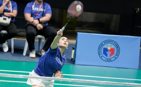 S87 Women's Badminton: Ateneo staves off Adamson to open 'five-peat' bid