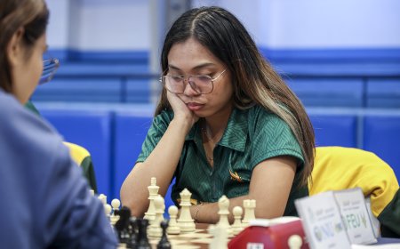 S87 Chess Tournament: FEU tops the standings in the Women's Tournament