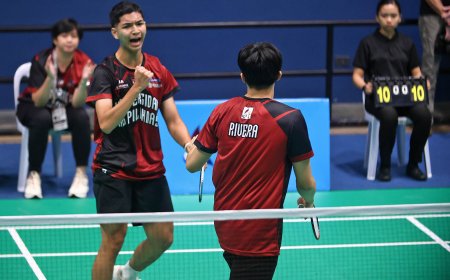 S87 Badminton: Top seeds NU, UP eye Finals berth in Final Four