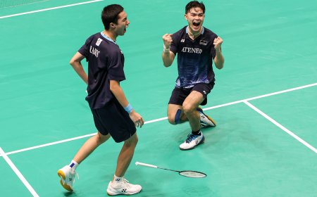 S87 Men's Badminton: Ateneo, NU set for fourth-straight finals