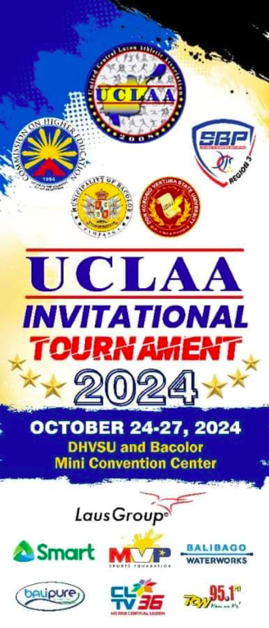 12 teams banner UCLAA Invitational Tournament