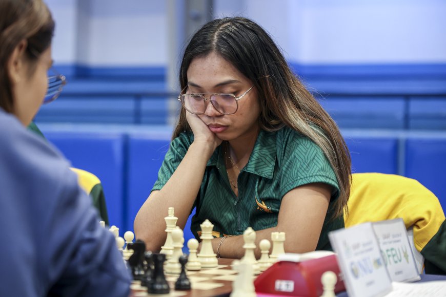 S87 Chess Tournament: FEU tops the standings in the Women's Tournament
