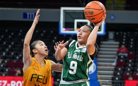 S87 Women's Basketball: La Salle survives FEU, 64-60