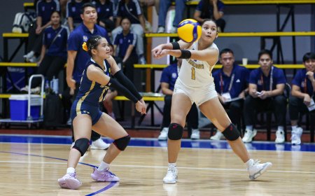 S87 Girls' Volleyball: NU clinches Final Four spot
