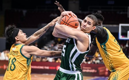 S87 Men's Basketball: La Salle repeats over FEU, 58-53