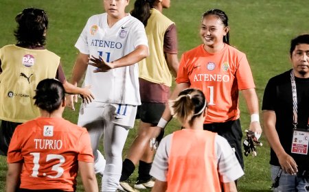 S87 Women's Football: UP-Ateneo match ends in stalemate