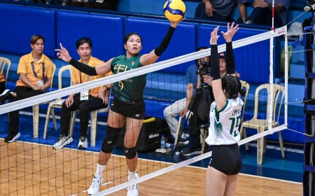 S87 Girls' Volleyball: FEU, Adamson complete Final Four cast