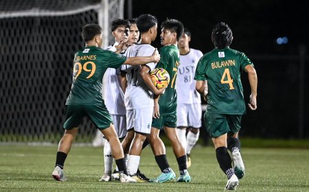 S87 Men's Football: FEU-UST match ends in goalless draw