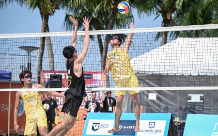 S87 Men's Beach Volleyball: UST's Gabito-Gupiteo off to strong start