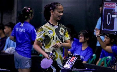 S87 High School Table Tennis: UST leads in opener