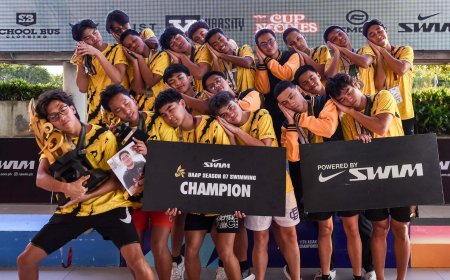 S87 High School Swimming: 'Four-peat' for UST Tigersharks