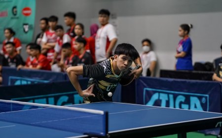 S87 Collegiate Table Tennis: UST men complete first round sweep