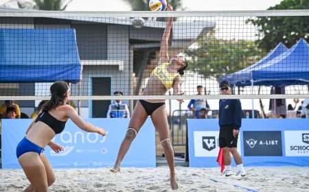 S87 Women's Beach Volleyball: UST, NU secure Final Four spots