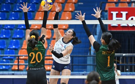 S87 Girls' Volleyball: Adamson nails second twice-to-beat edge