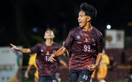 S87 Men's Football: Bation’s stoppage time goal salvages draw for UP vs FEU
