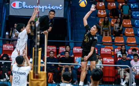 S87 Boys’ Volleyball: UST, NU arrange Finals showdown