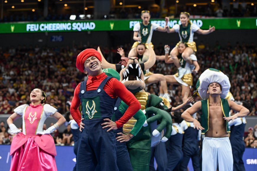 S87 Cheerdance Competition: FEU Cheering Squad draw final performance slot