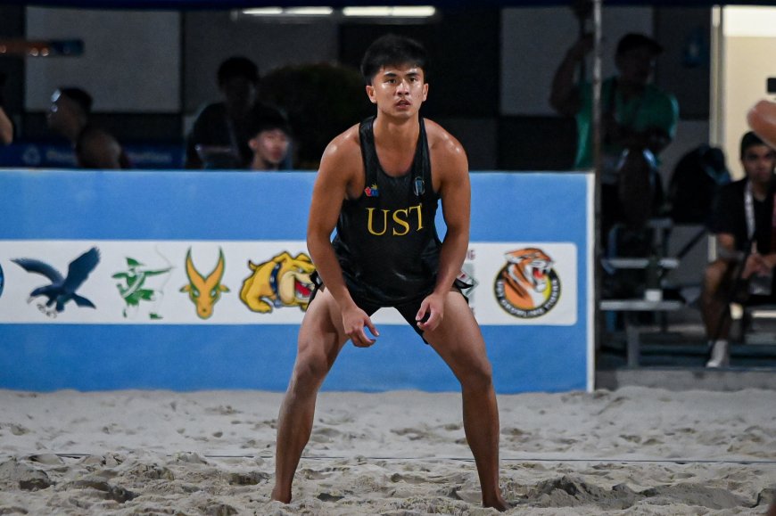 S87 Men's Beach Volleyball: UST, NU punch semis tickets