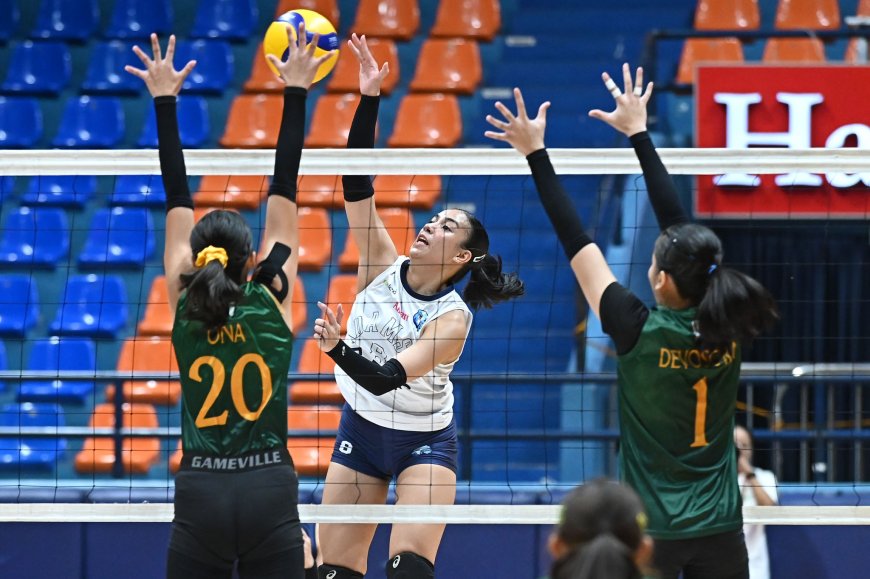 S87 Girls' Volleyball: Adamson nails second twice-to-beat edge