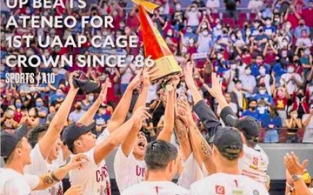 UP's 2022 Championship Newspaper Headlines