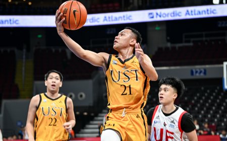 S87 JHS Basketball: UST shocks UE to take Game 1