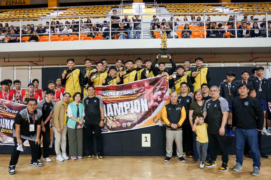 S87 Boys' Volleyball: UST reclaims throne after seven years