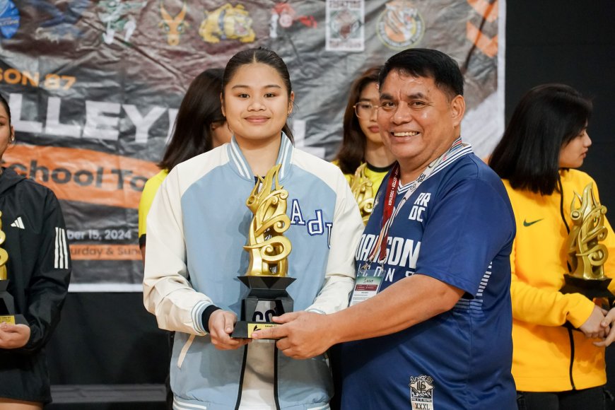 S87 Girls' Volleyball: Cantada keeps MVP tiara in Adamson