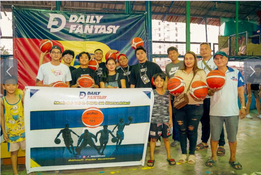 Daily Fantasy partners with Molten & UBTG with ‘Project Bola,’ to empower Filipino youth through basketball