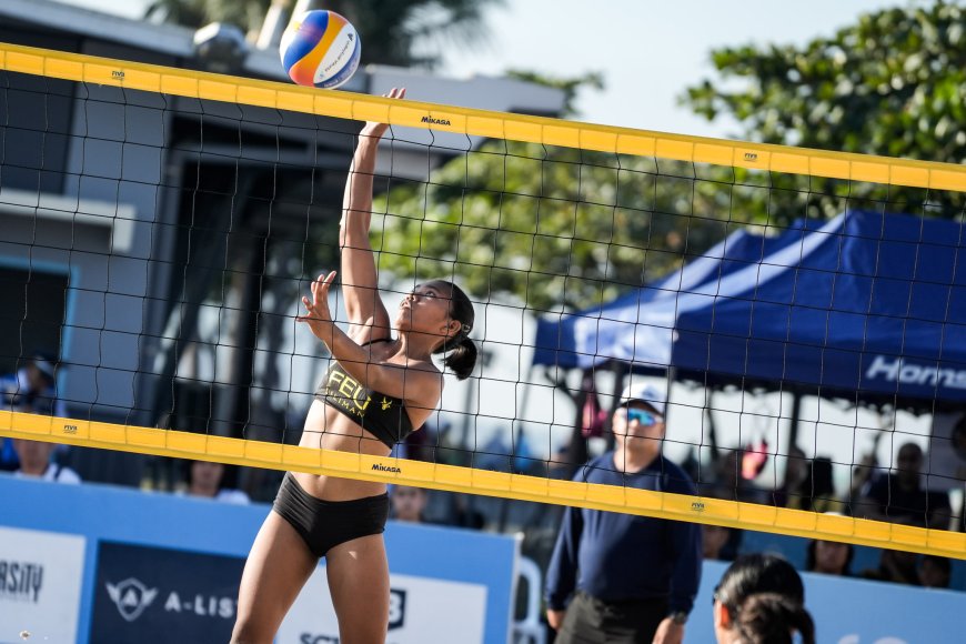 S87 High School Beach Volleyball: FEU, NU punch girls' semis slots