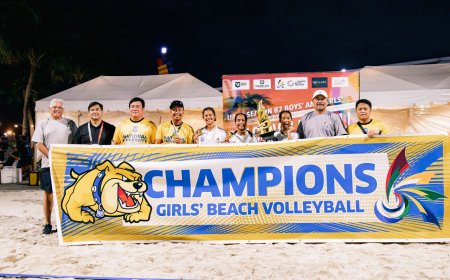 S87 High School Beach Volleyball: NU annexes breakthrough girls' title, UST takes first boys' crown