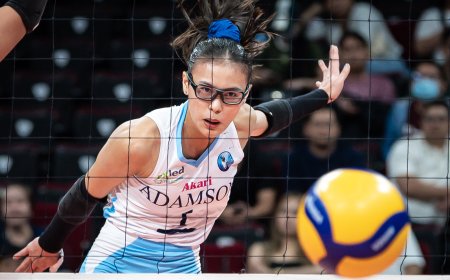S87 Women's Volleyball: Adamson sweeps aside UE