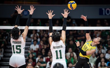 S87 Women's Volleyball: UST claws past La Salle in 5 sets