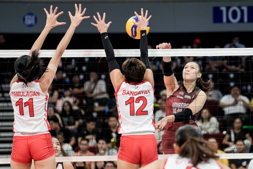 S87 Women's Volleyball: UP staves off UE