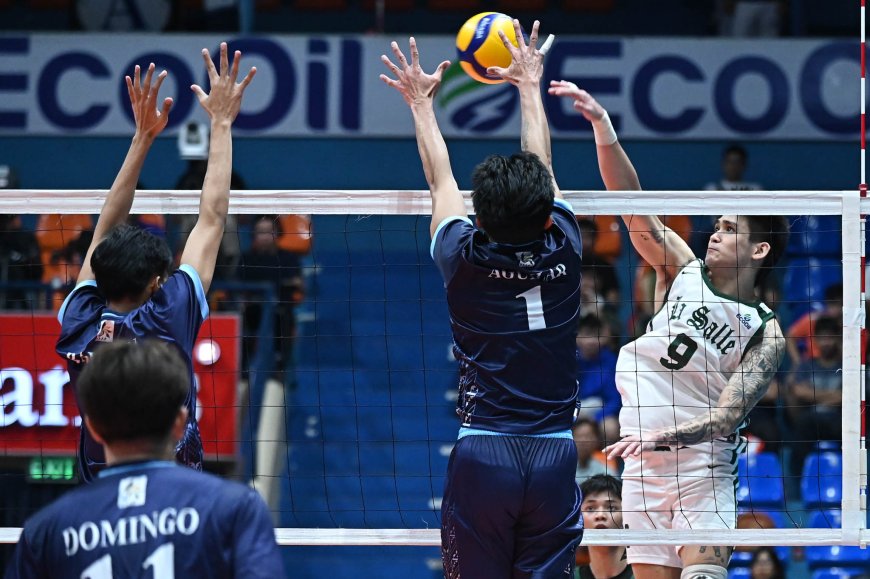 S87 Men's Volleyball: La Salle wins over Adamson